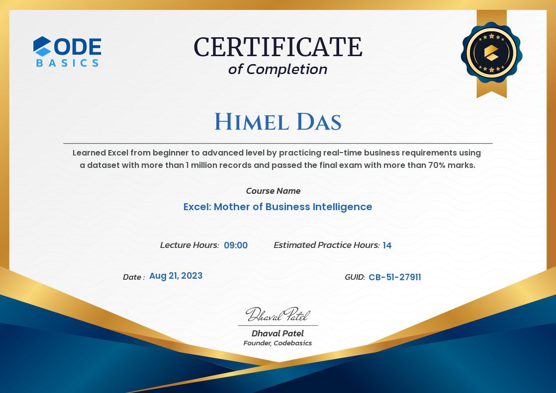 certificate 4